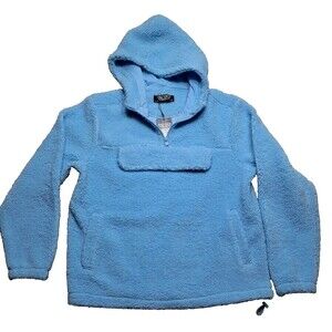 Ringspun Hoodie Womens Medium Sweatshirt Pullover Long Sleeve Sweater $80 Retail